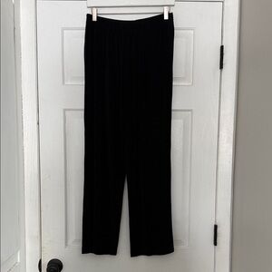 R & M Richards Elegant Black Wide Leg Pants